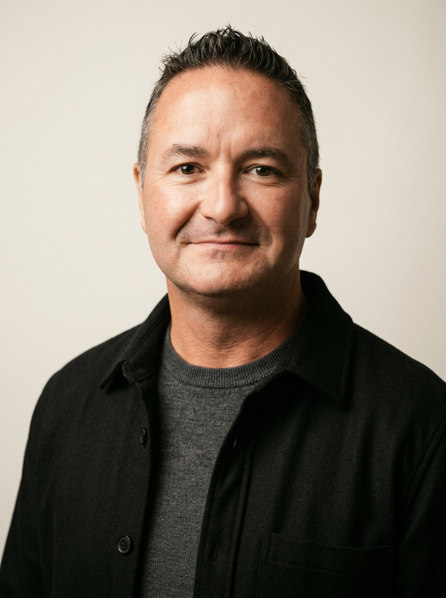 Portrait of Rob Marusin in his office